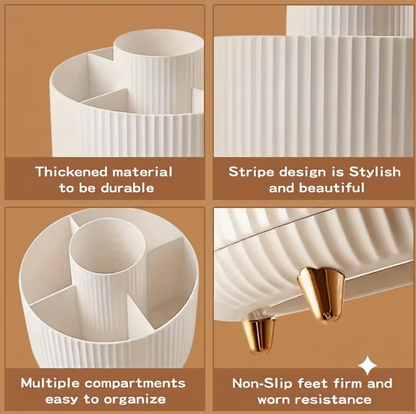 Spin & Glow Makeup Organizer
