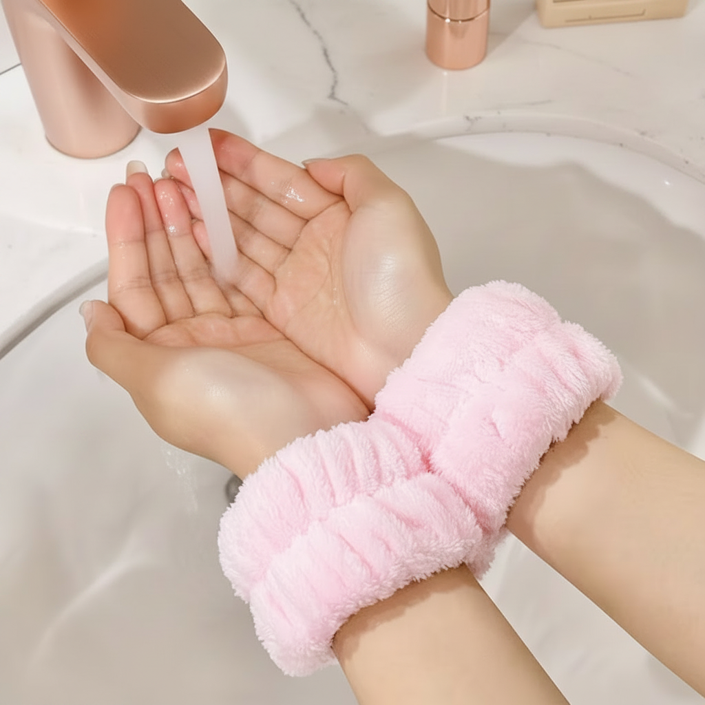 Pink Spa Wrist Bands - Warm Tones