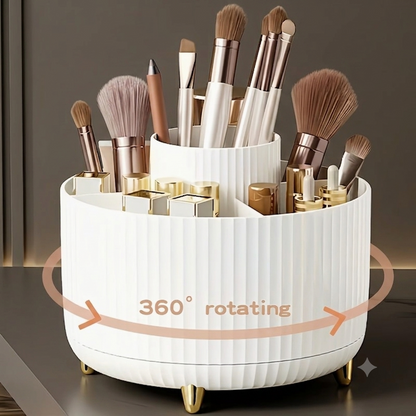 Spin & Glow Makeup Organizer